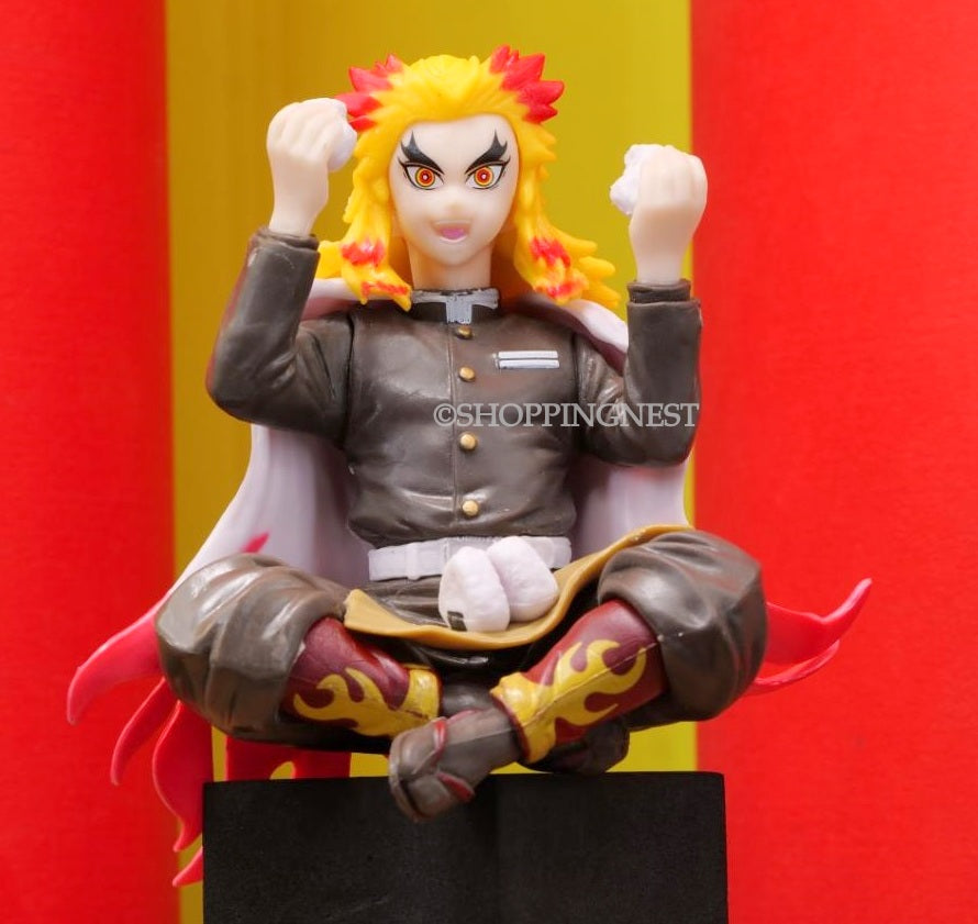 Demon Slayer Rengoku Kyojuro Perching Action Figure | 13.5 Cms |