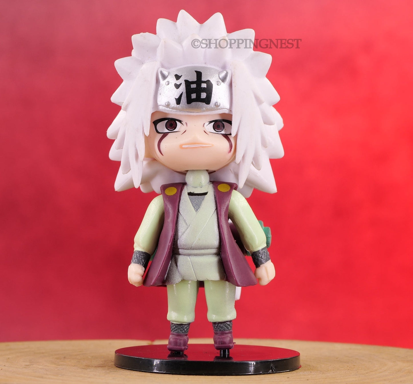 Naruto JIraya Set-B Action Figure Ninja Collection Height -| 10CM | PVC