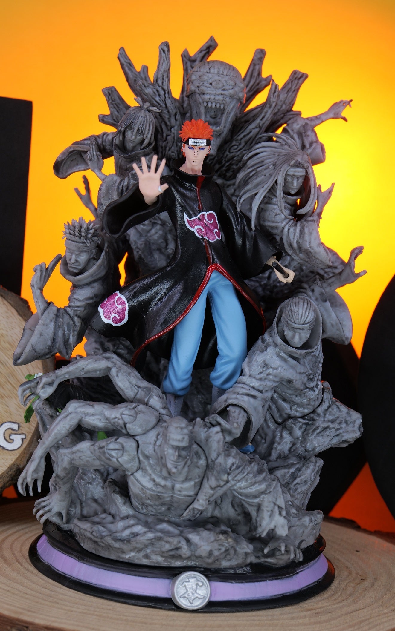 Naruto Shippuden Pain Action Figure (21 cm) |PVC| – Akatsuki Anime Collectible by ShoppingNest