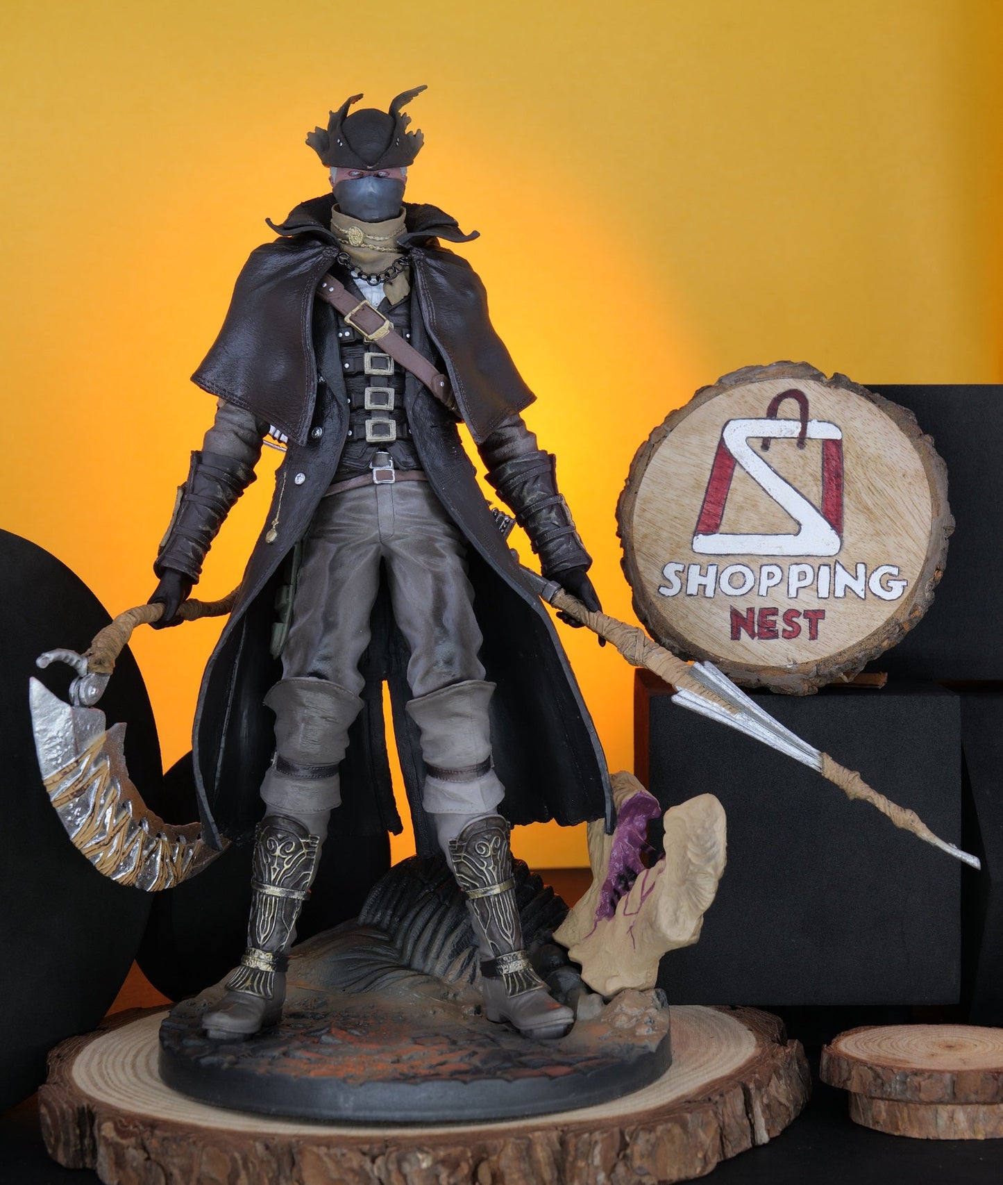 Bloodborne |PVC| Lilongjiao Old Hunter Figma Action Figure 12 inch Collectible