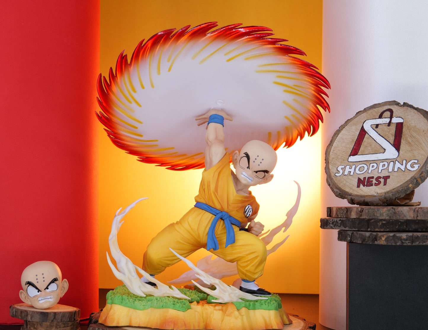 Dragon Ball Z |PVC| Krillin’s Destructo Disc Action Figure 26 cm Collectible Statue