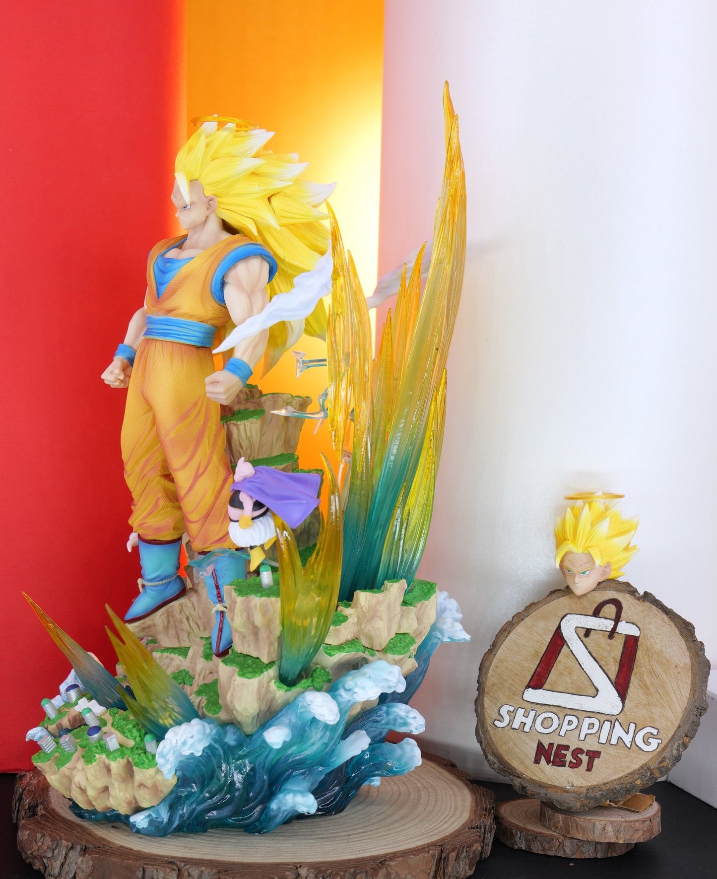Dragon Ball Z |PVC| Super Saiyan 3 ssj3 Son Goku Action Figure 34 cm Collectible