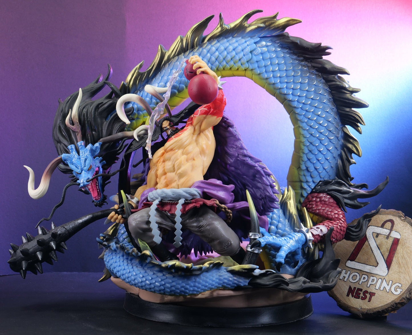One Piece Kaido Action Figure (30 cm) |PVC| – Anime Collectible by ShoppingNest