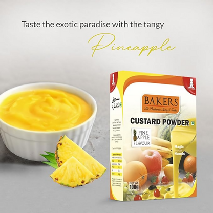 BAKERS Custard Powder - pineapple