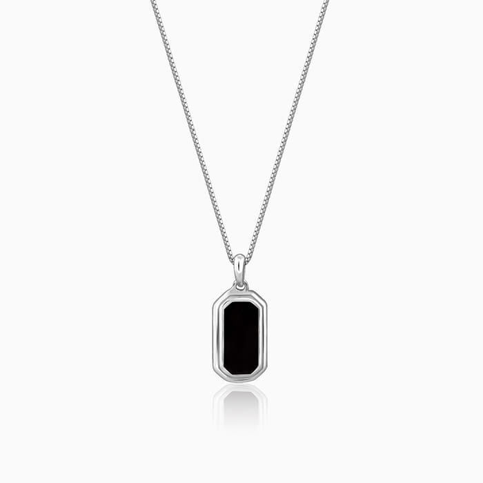 Aditya Roy Kapur Silver Knight's Emblem Pendant with Box Chain For Him