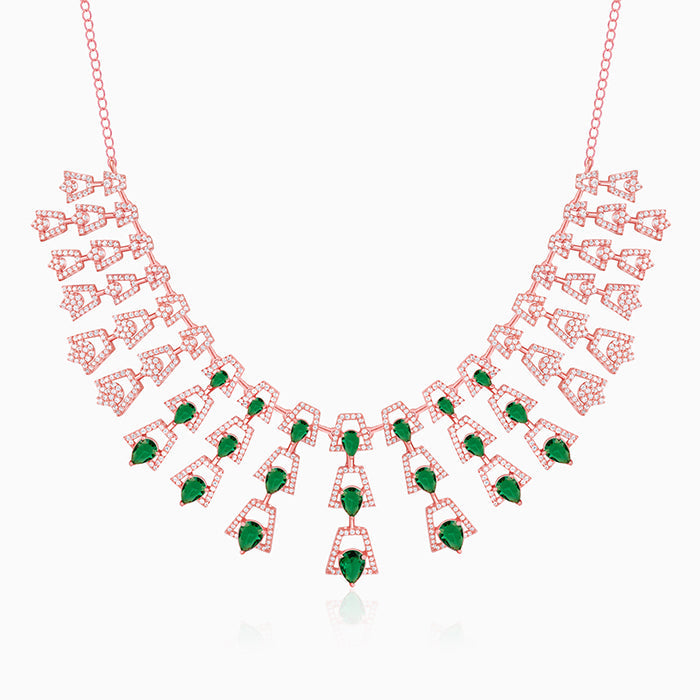 Rose Gold Alexandra Necklace