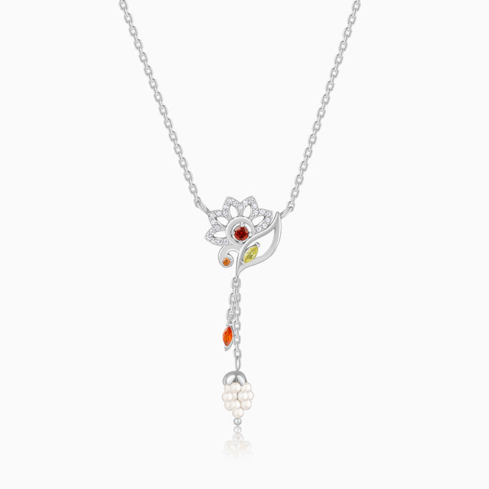 Silver Bhavani Necklace