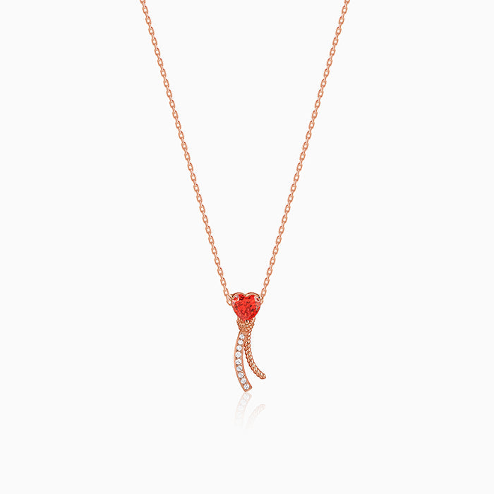 Rose Gold Sway With Me Necklace