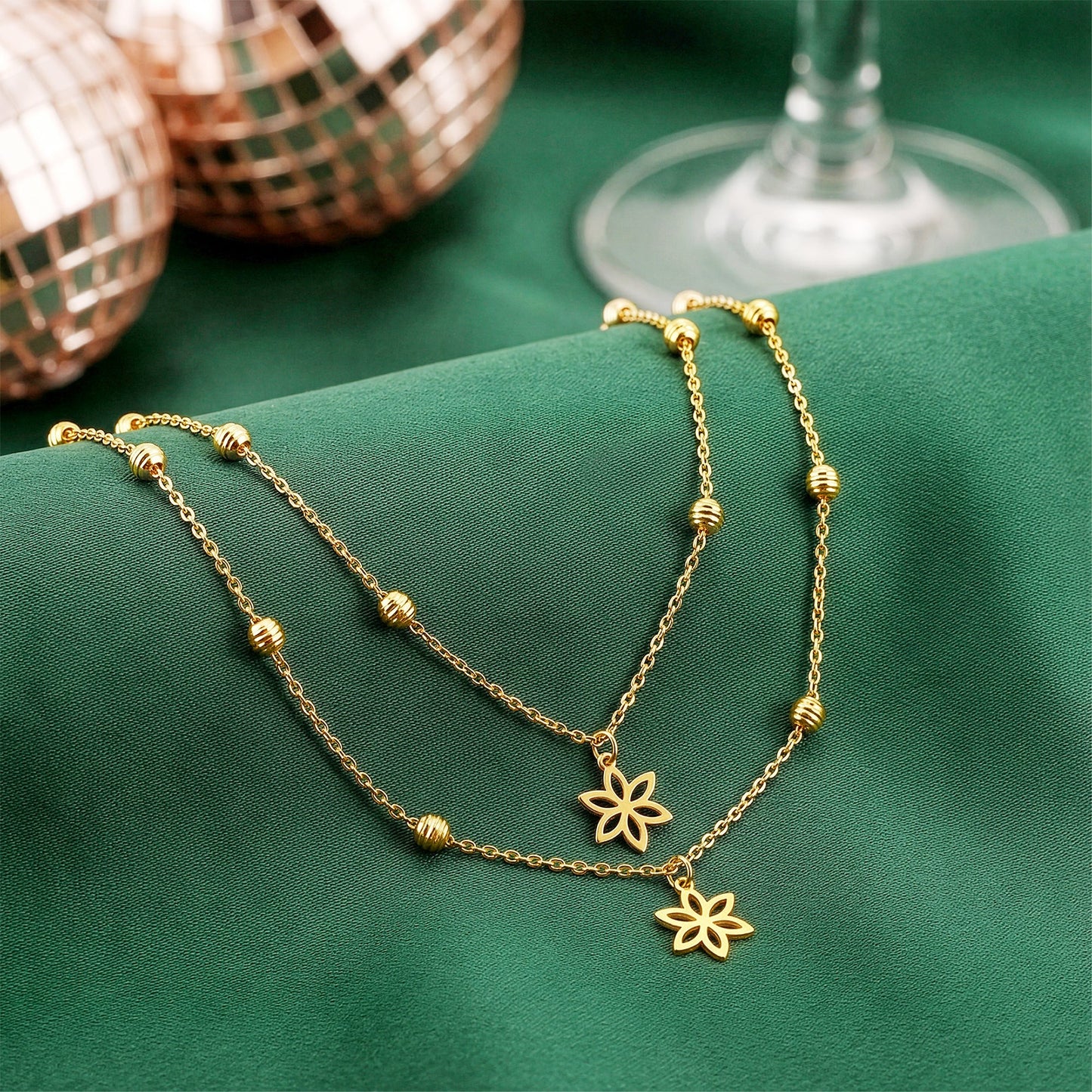 Golden Piece of Me Layered Necklace