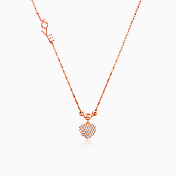 Kriti Sanon Rose Gold Delara Necklace