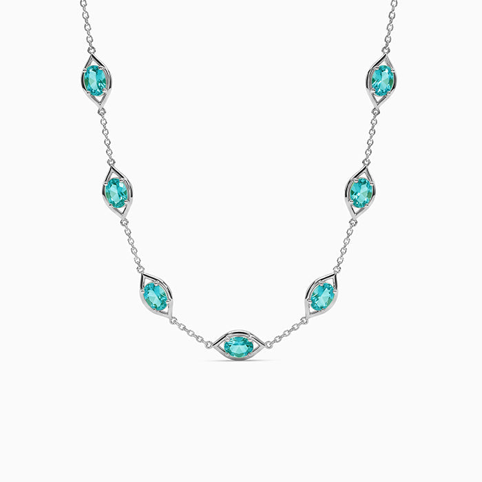 Silver Oenone Necklace