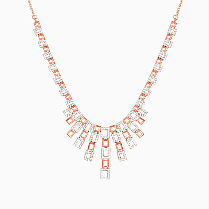 Rose Gold Grace Necklace