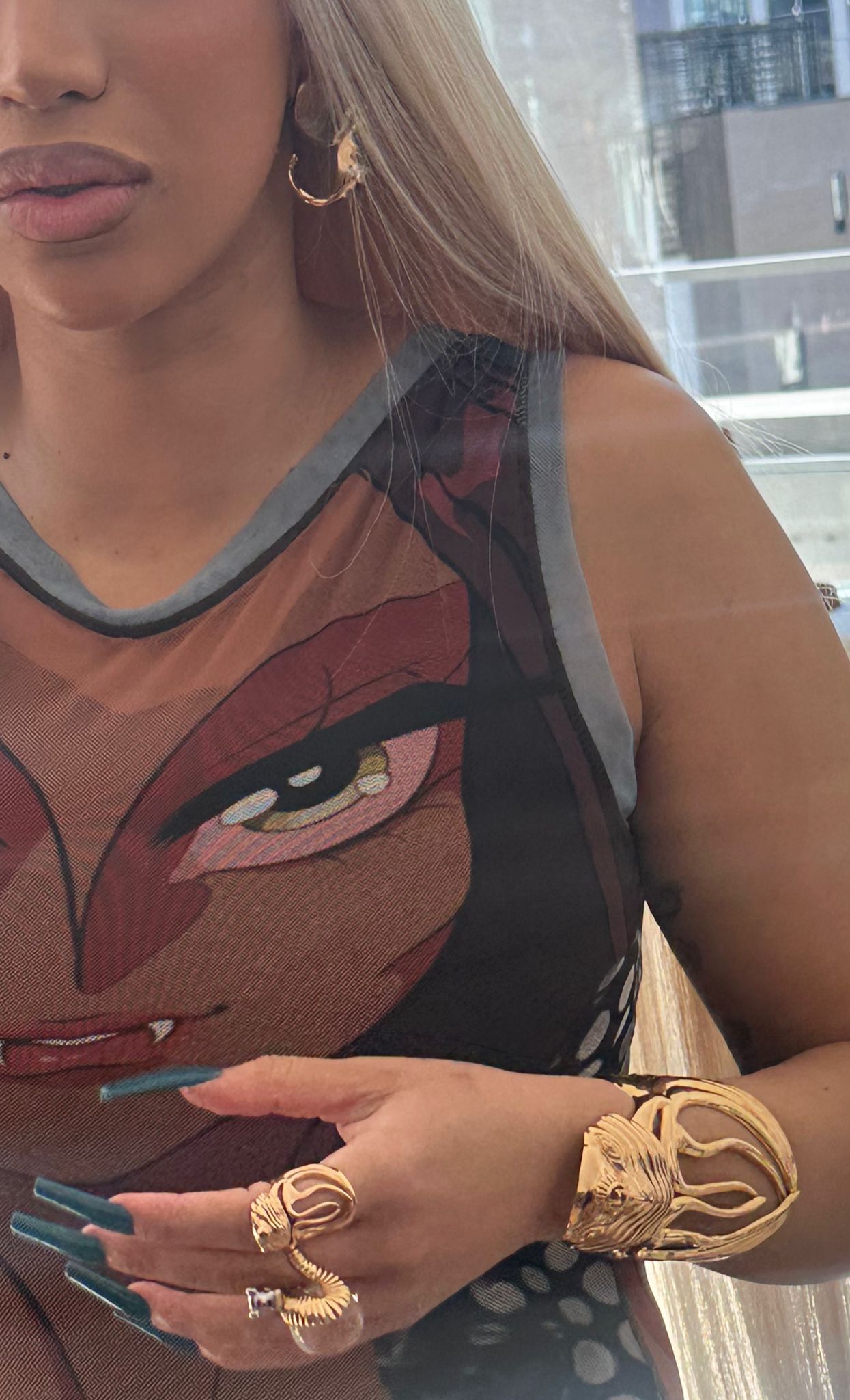 Cardi B In Koko Statement Cuff