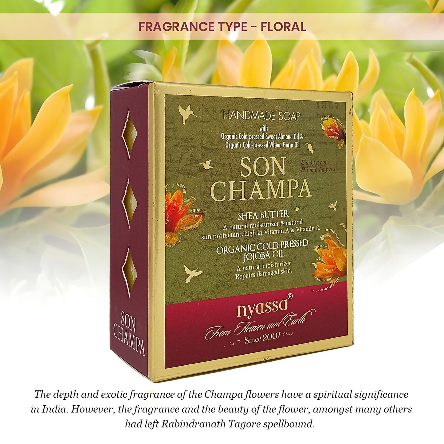 Nyassa Son Champa Handmade Soap