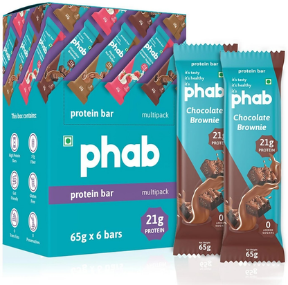 Phab Protein Bars With Protein Chocolate Brownie
