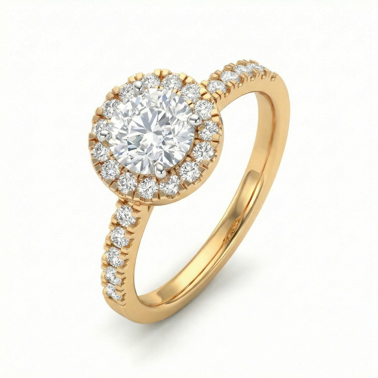 Just Us 9KT Gold Laboratory Grown Diamond Ring