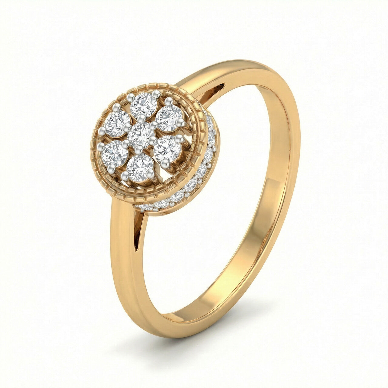 All Eyes On You 9KT Gold Laboratory Grown Diamond Ring