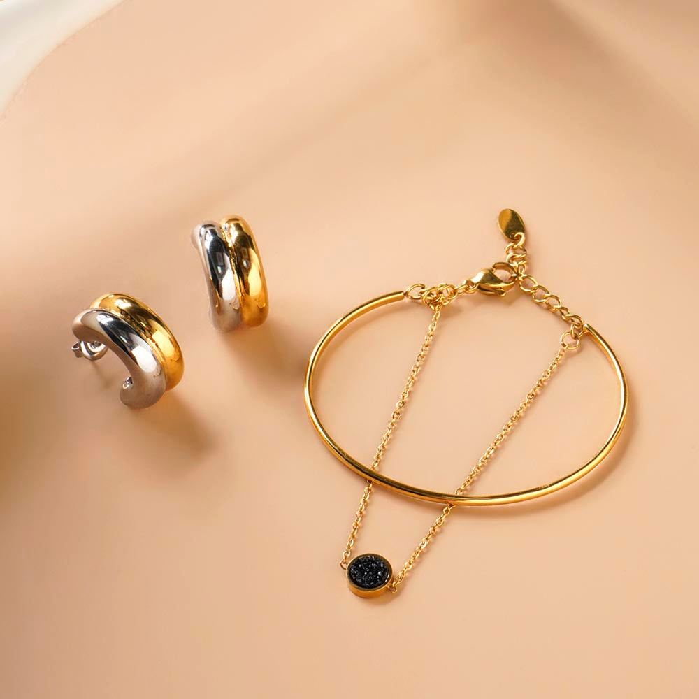 Statement Dual-Tone Elegance Set