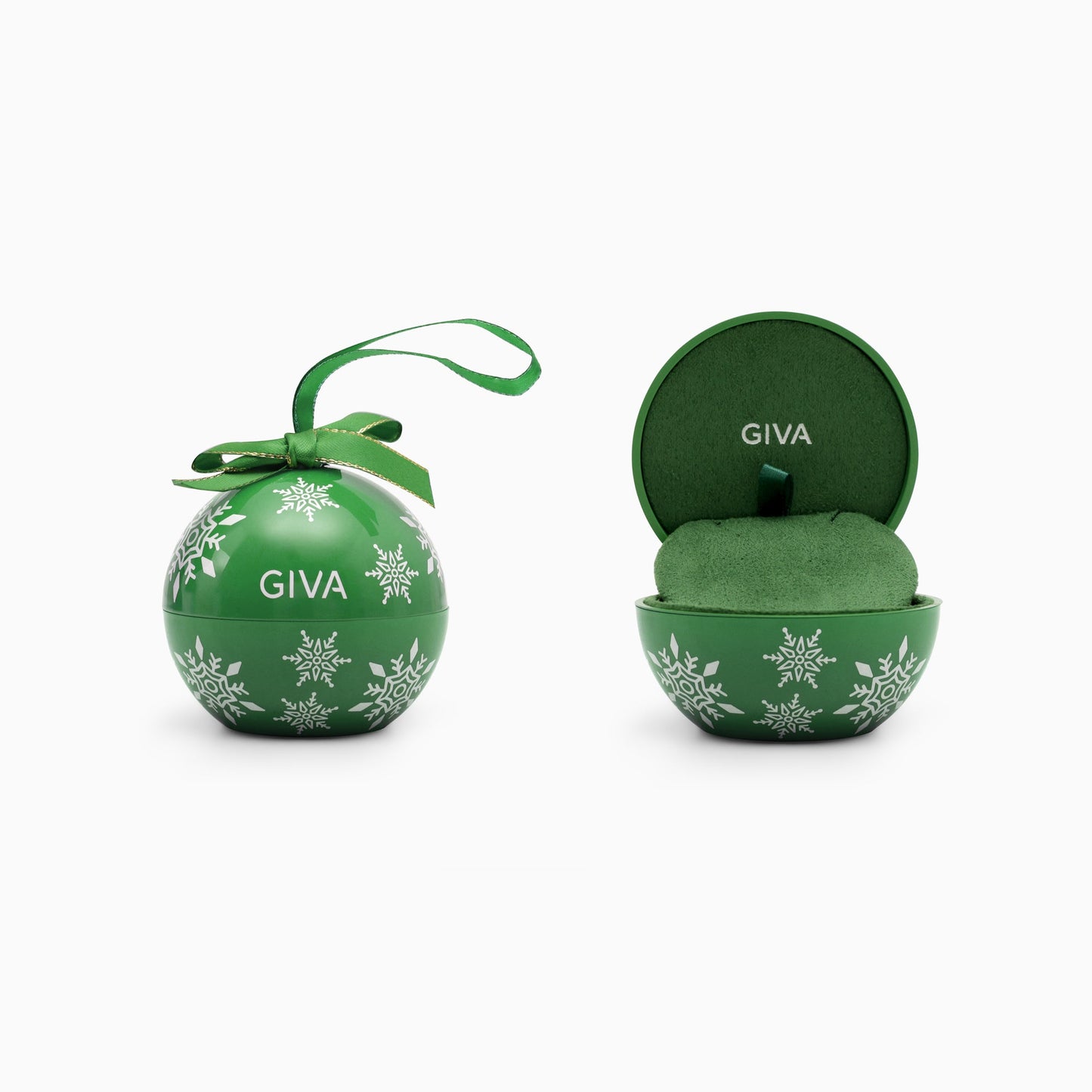 Green Bauble Gift Box for Pendant/Earrings (box only)