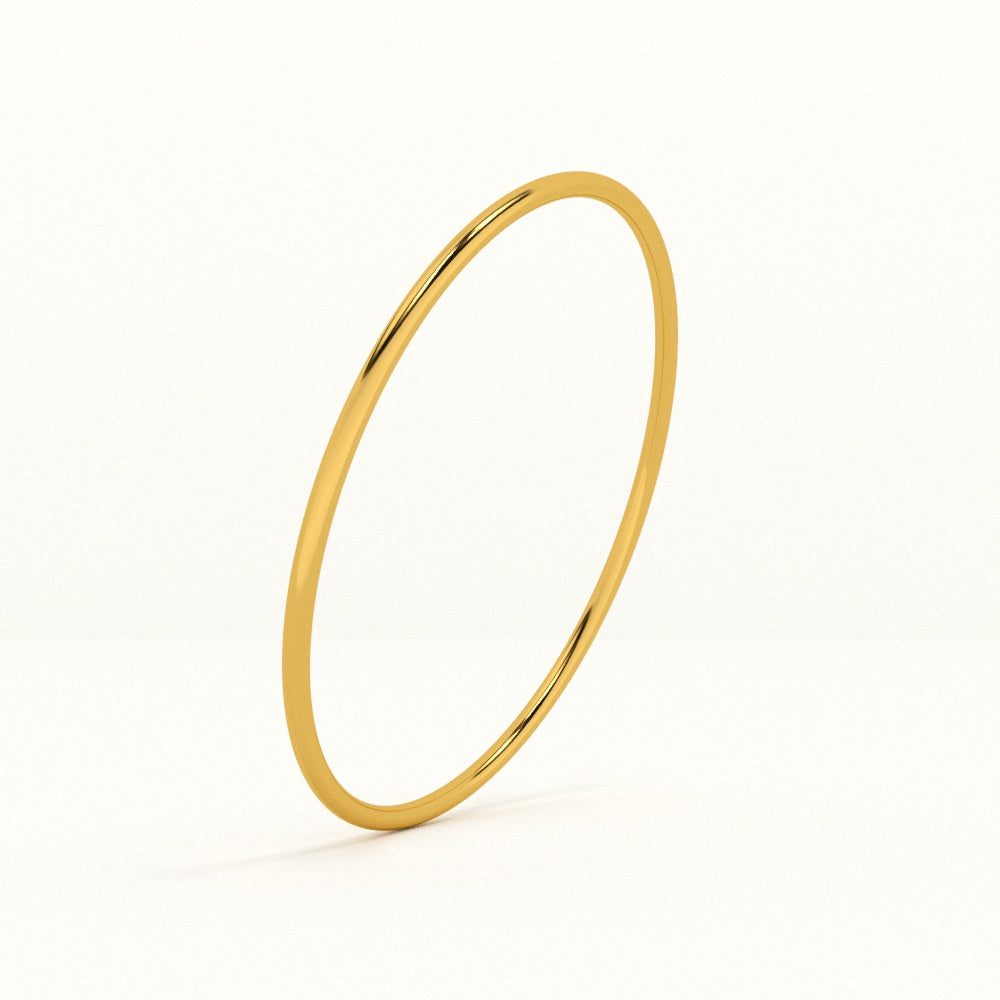 Slim Golden Bangle
