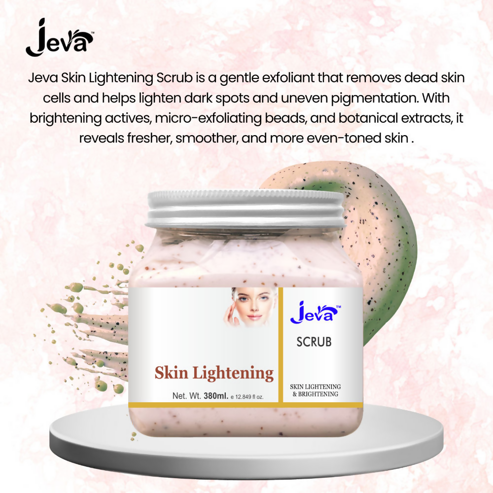 Jeva Skin Lightening Scrub Face & Body Exfoliates