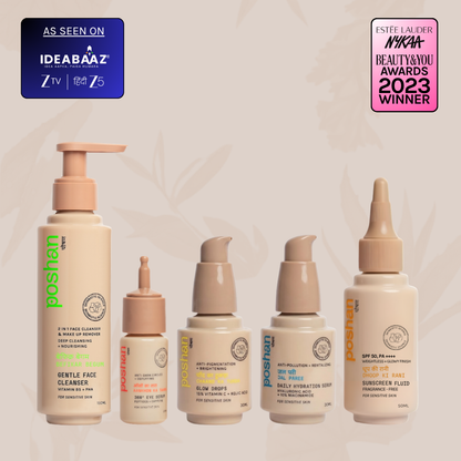 Poshan Skincare Sampoorn Poshan - Complete Routine