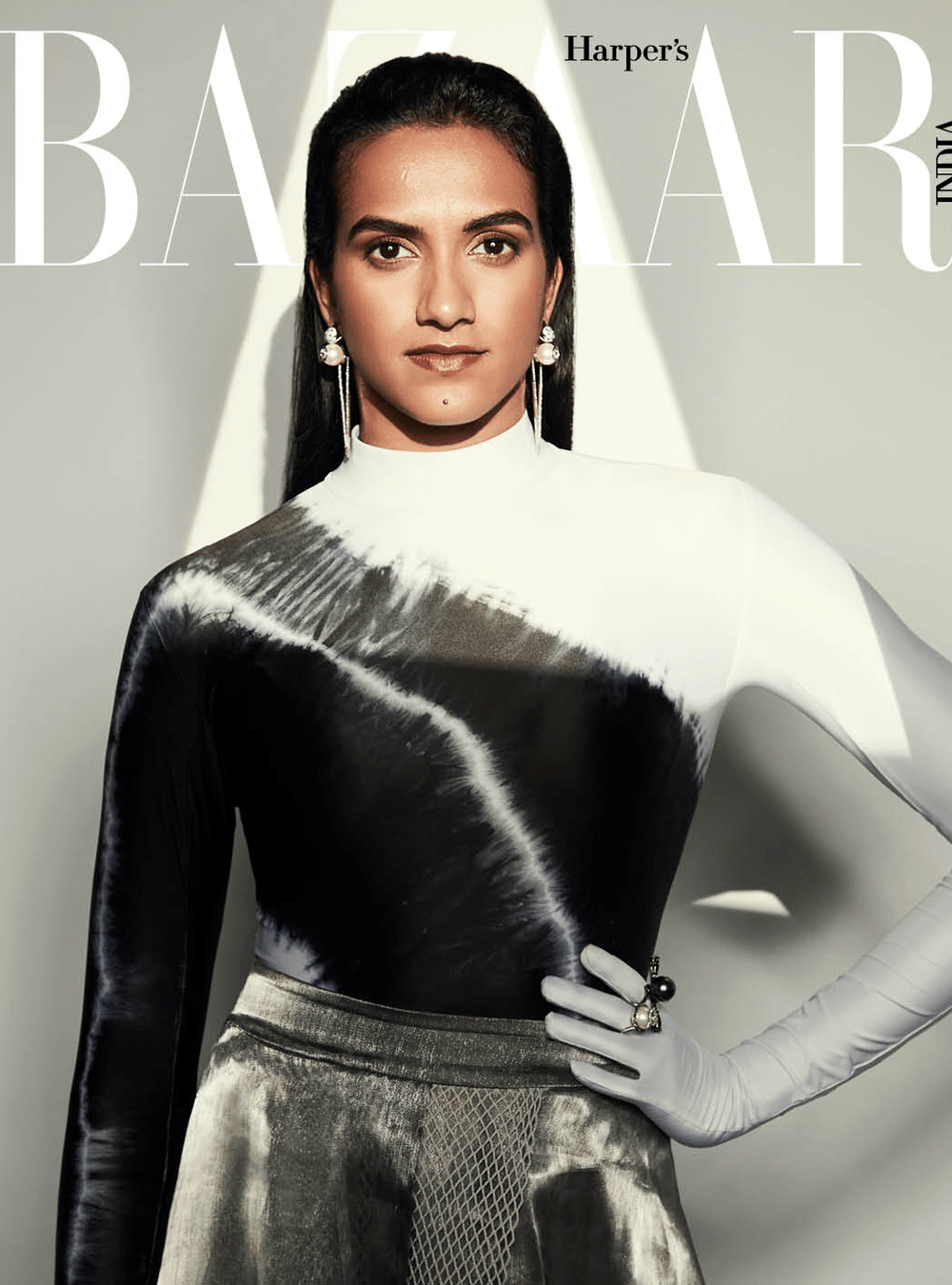 PV Sindhu Wearing OH Celeste Nova Earrings