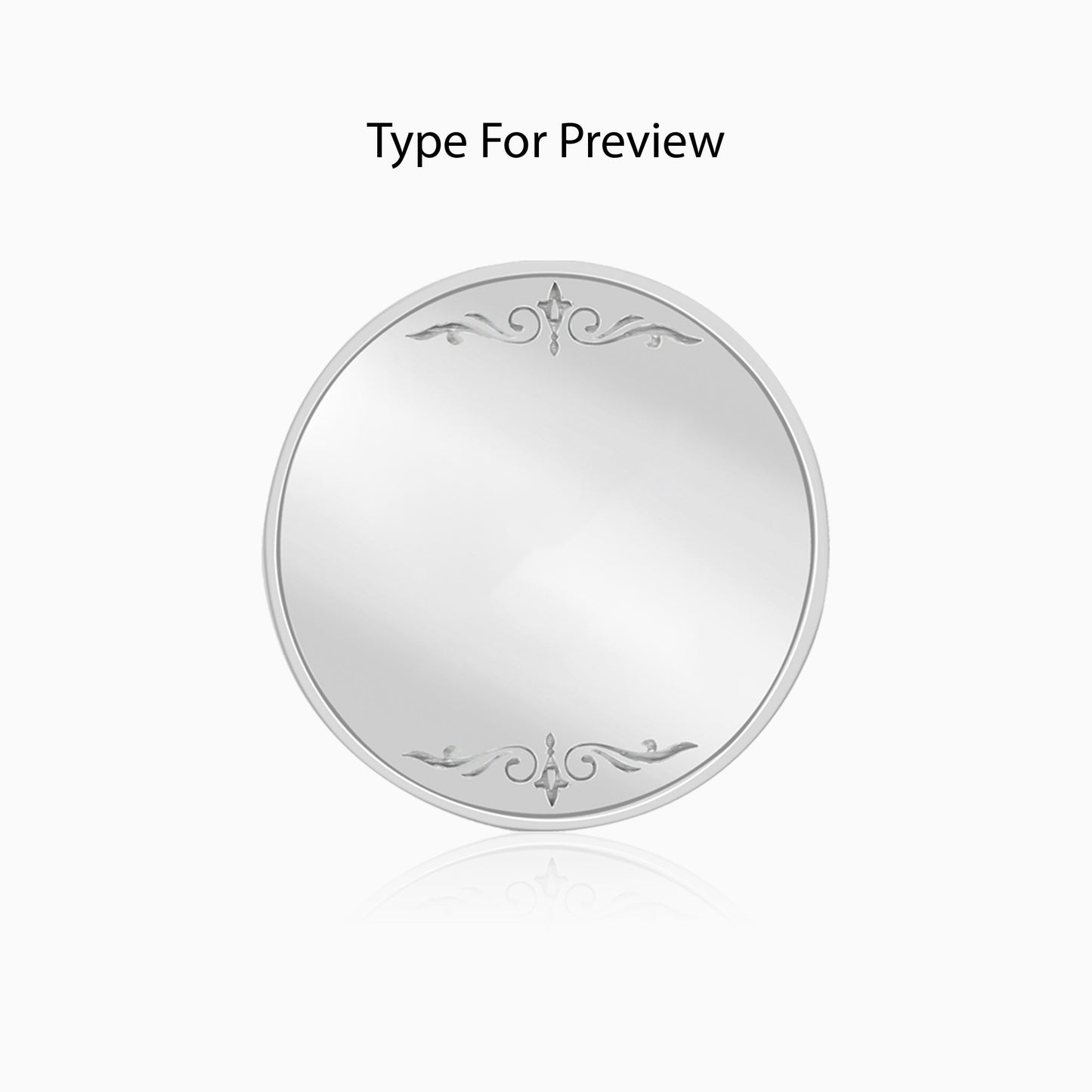 Silver Personalise in Hindi Coin- 30g
