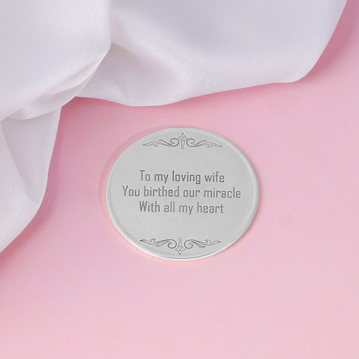 Silver Personalised Always You Coin - 50g