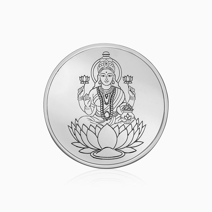 Silver Sri Lakshmi Coin - (50g)