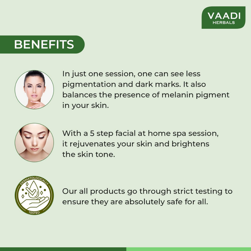 Vaadi Herbals Lemongrass Anti Pigmentation Spa Facial Kit