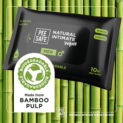 Pee Safe Intimate Wash & Intimate Wipes for Men
