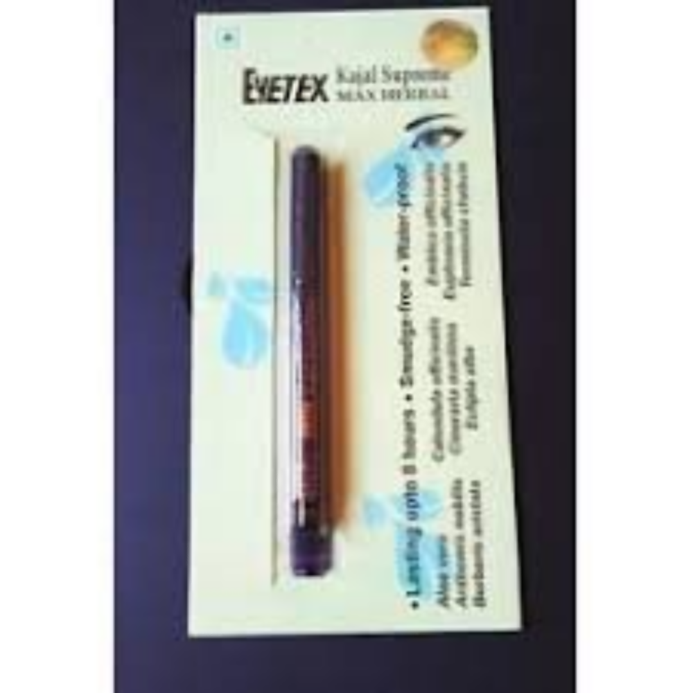 Eyetex Matte Finish Supreme Max Herbal Kajal - Black