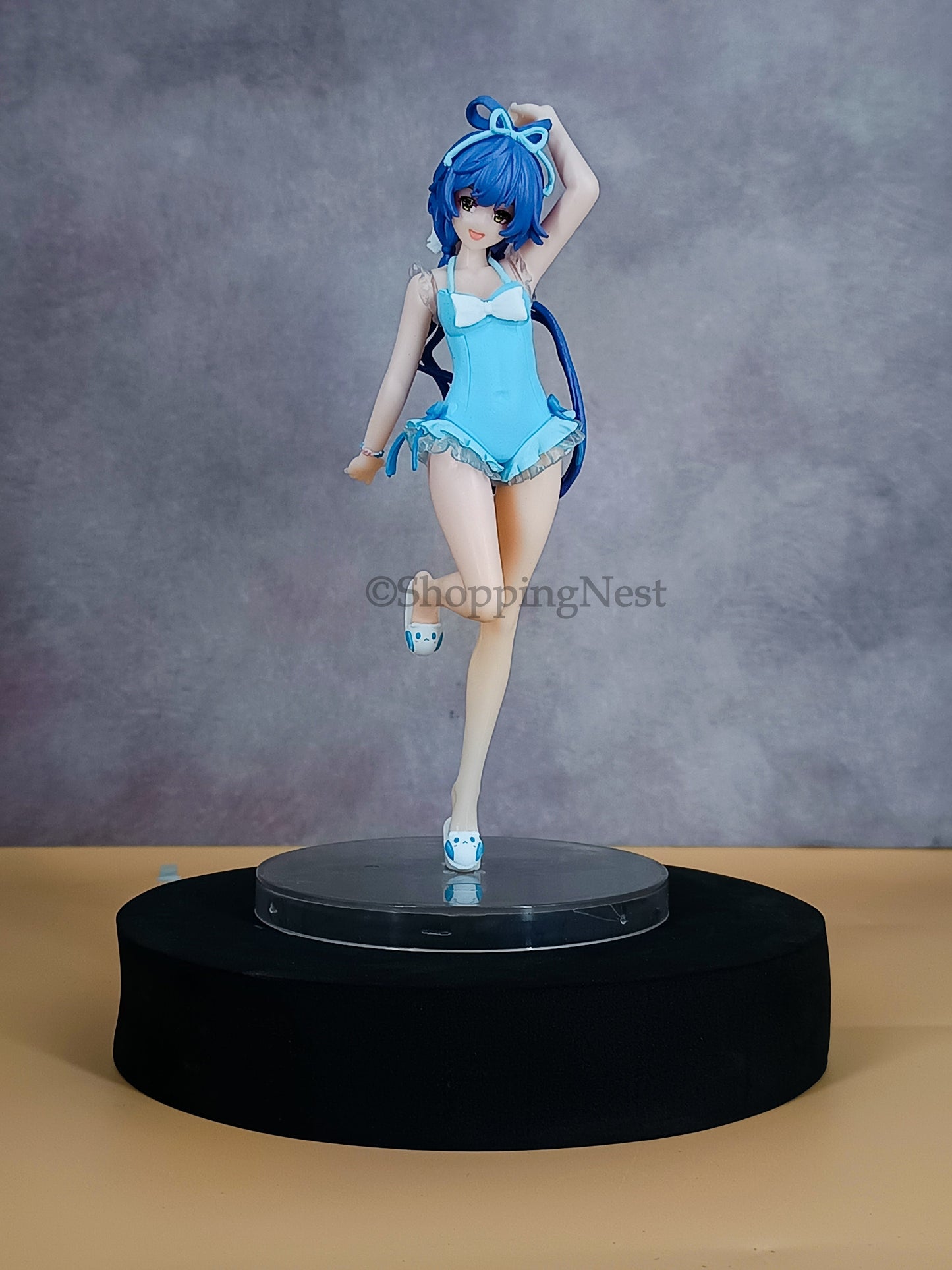 Cute Swimsuit Style Luo Tianyi Figure Model Anime Toy Decoration For Desktop Or Collectible