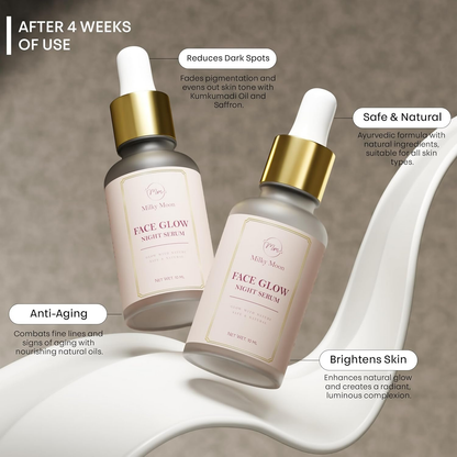 Milky Moon Face Glow Night Serum Dark Spot & Brightening Face Serum