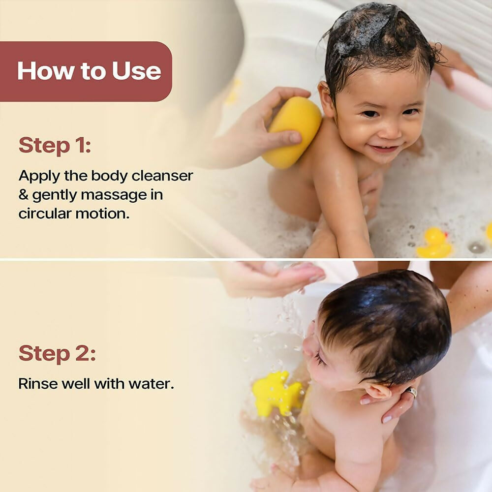 Herby Angel Ultra Gentle Body Cleanser for Babies and Kids