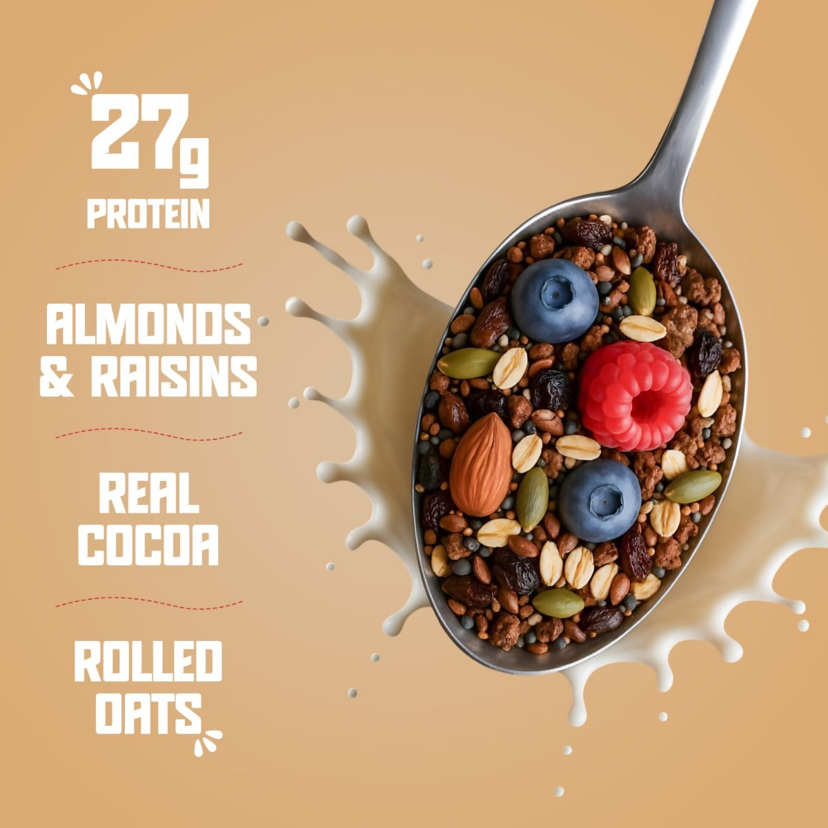 Dc Doctors Choice High Protein Oats ( Dark Choco Berry Flavor)