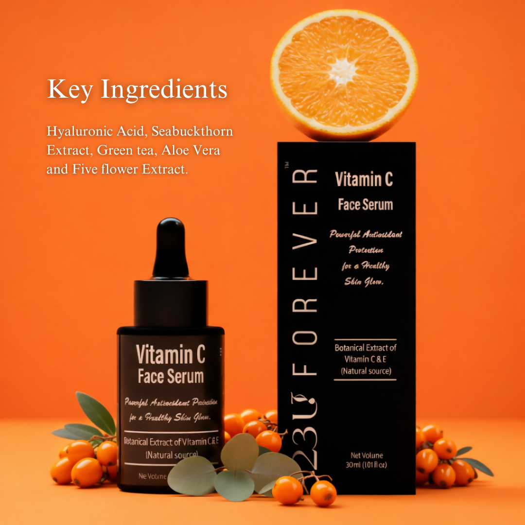 23U Forever Vitamin C Face Serum Stimulates New Skin Cells For Timeless Glow