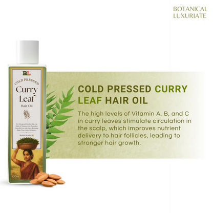 Botanical Luxuriate Cold Pressed Curry Leaf Hair Growth Oil