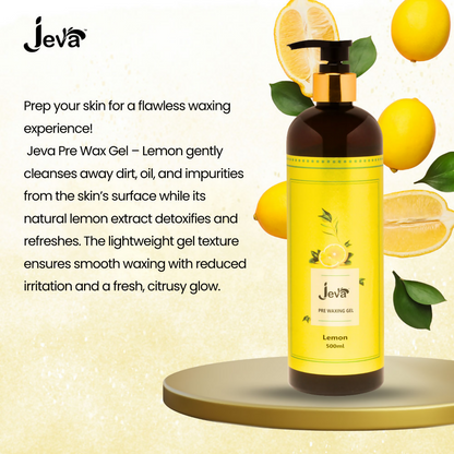 Jeva Pre Wax Lemon Gel