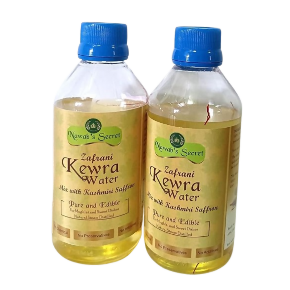 Nawab's Secret Natural Zafrani Kewra Water