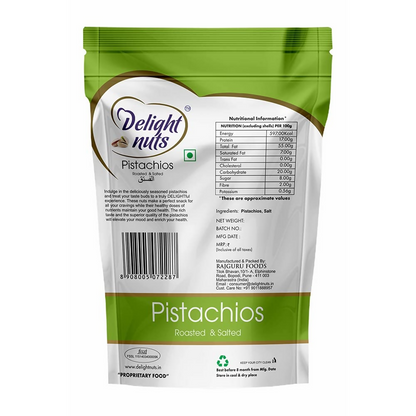 Delight nuts Pistachios Roasted & Salted