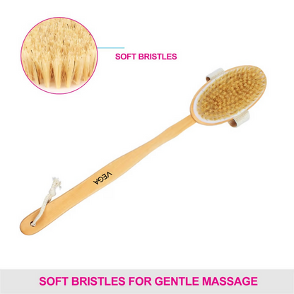 Vega Natural Bristle Bath Brush