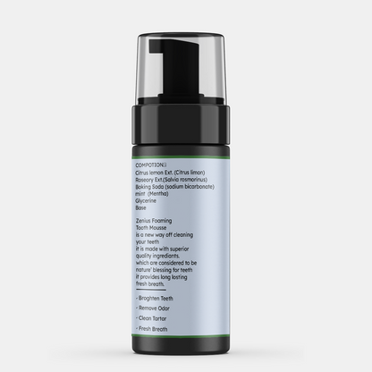 Zenius Foaming Tooth Mousse for Mouth Cleanser