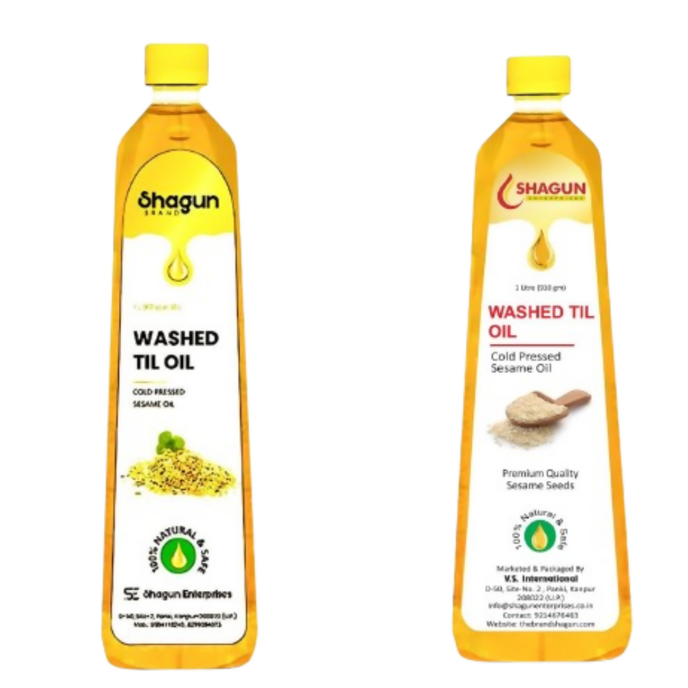 Shagun Cold Pressed Sesame Oil - Washed Til Oil