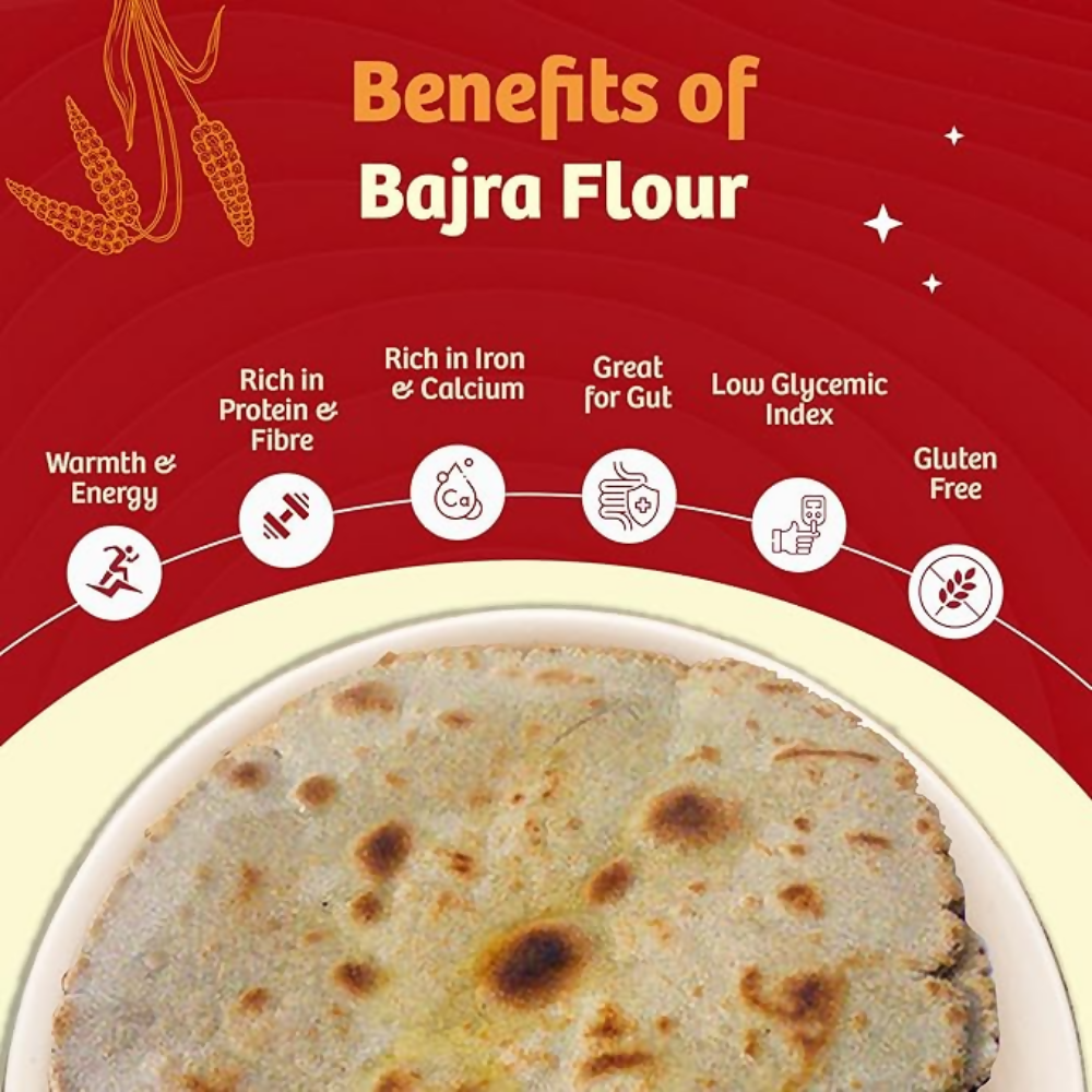 Naario Bajra atta 100% Organic Millet Flour