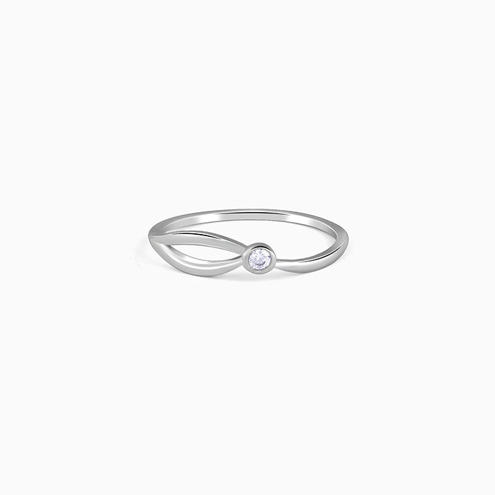 Silver Layered Chic Ring