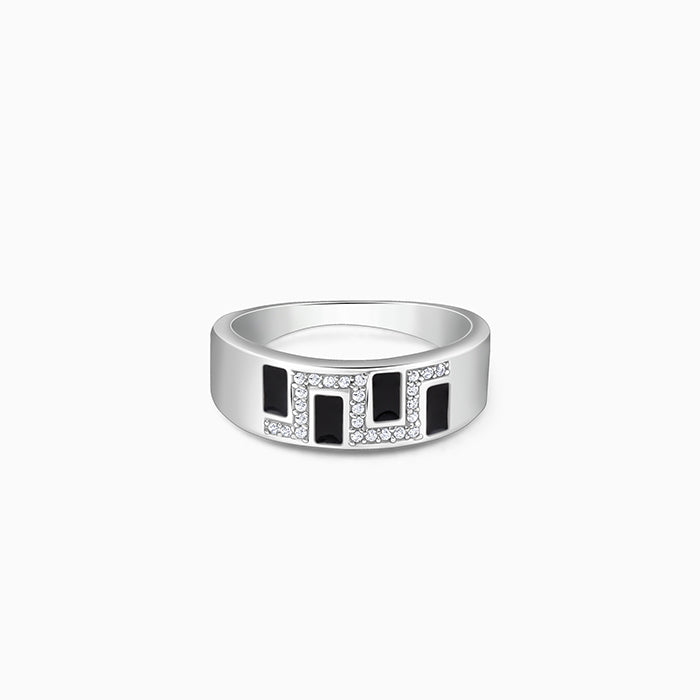 Silver Mystic Style Ring For Him