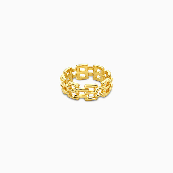 Kriti Sanon Golden Girls Code Ring (Size 12)
