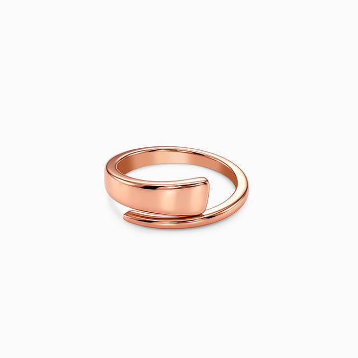 Rose Gold Timeless Flow Ring